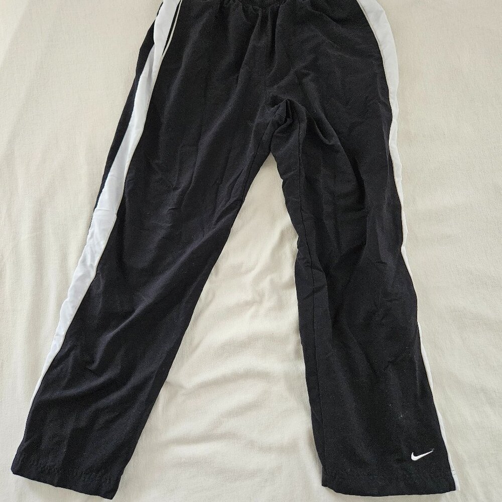 Nike Track Pants, black and white, L